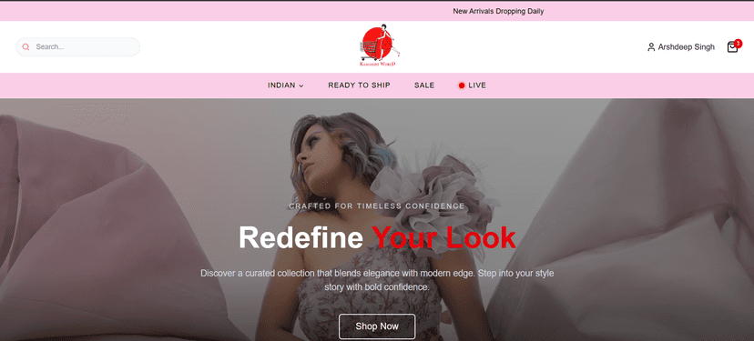 Kamakshi World - E-commerce Admin